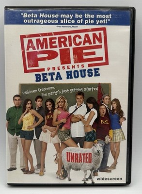 American Pie Presents: Beta House Unrated DVD Widescreen John White 2007