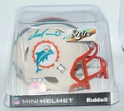 New ListingDAN MARINO Signed Miami Dolphins RETRO Mini Helmet AQUA Auto BECKETT COA W677163