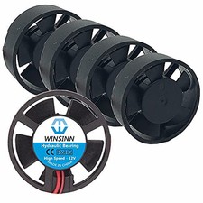 Round 25mm x 10mm Mini Cooling Fan DC 5V / 12V / 24V for Compact Devices 2510