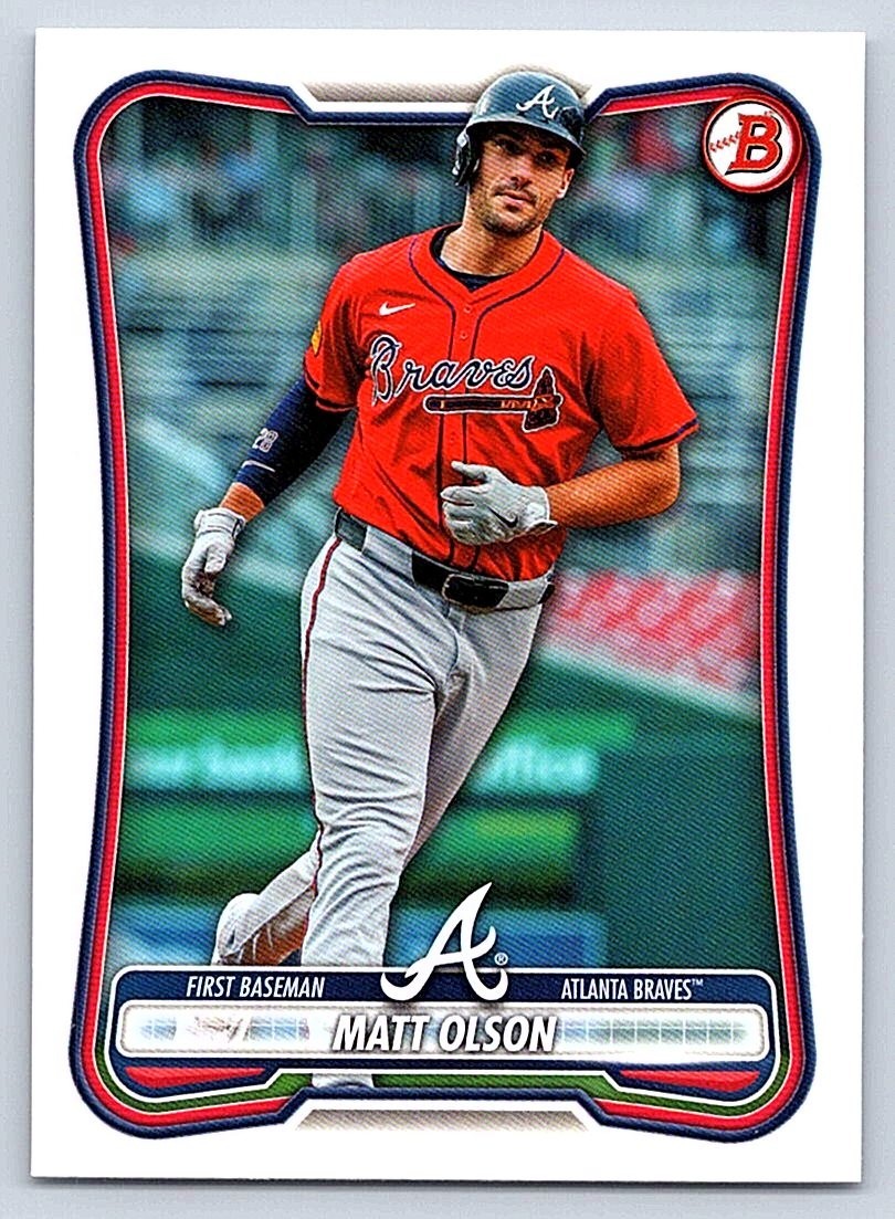 MATT OLSON  BRAVES 2026 BOWMAN #38
