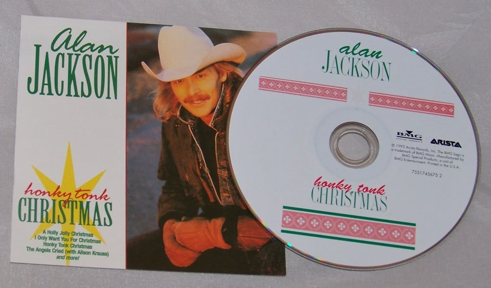Country Christmas CDs: J. Cash, Alan Jackson, G. Strait, B. Gilman, Dulcimer (3) Foto 2 de 4