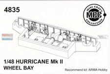 MCC48035 1:48 Mini Craft Collection Hurricane Mk.II Wheel Bay Set (ARM kit)