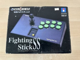 Sega Saturn HORI FIGHTING STICK SS Controller w/ Original Box - HSS-07 - Tested