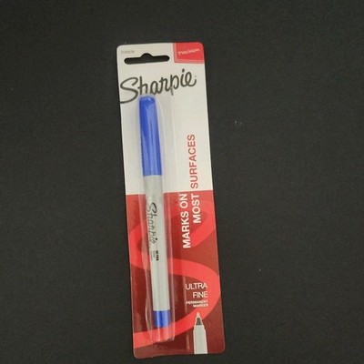 Blue Sharpie Fine Point Permanent Marker 1 Single NEW