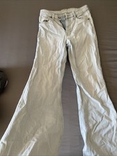 Jeans Schlaghose Slim Fit Größe 36 Damen Fr...