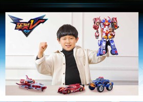Tobot V Galaxy Detectives Master V Figure 3 in 1 Combiner Robot Toys Car Plane