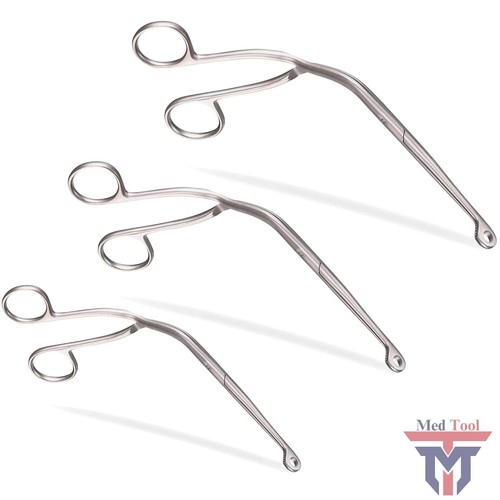3 Pcs Magill Forceps 6" + 8" + 10" Set EMT Anesthesia Surgical Instruments - Picture 1 of 4