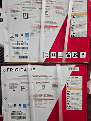 Frigidaire FFRE083WA1 8,000 BTU 115V Window Mount Air Conditioner 13.5'' X 18.5''