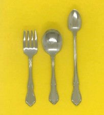 Oneida TODDLETIME Glossy Stainless Flatware Floral Infant / Baby / Youth -CHOICE