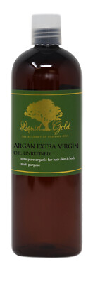 16 Oz Liquid Gold Premium Unrefined Extra Virgin Argan Moroccan Oil Pure&Organic