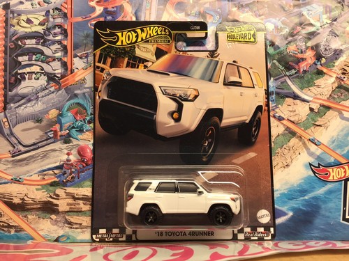 2024 Hot Wheels Premium GOLD Boulevard '18 Toyota 4Runner White⭐️Fast Shipping