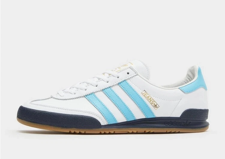Jeans Adidas Originals bianchi e blu tutte le taglie stock limitato