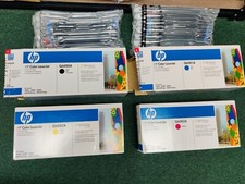Genuine Sealed HP 124A Toner Cartridge SET CMYK Q6000A Q6001A Q6002A Q6003A.
