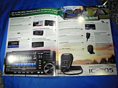 ICOM IC-705 with PORTABLE OPERATING KIT no reserve for sale online