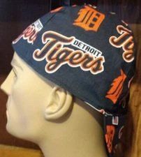 MLB Tigers Custom Made Construction, Welder, Pipe-fitter, Biker Hat