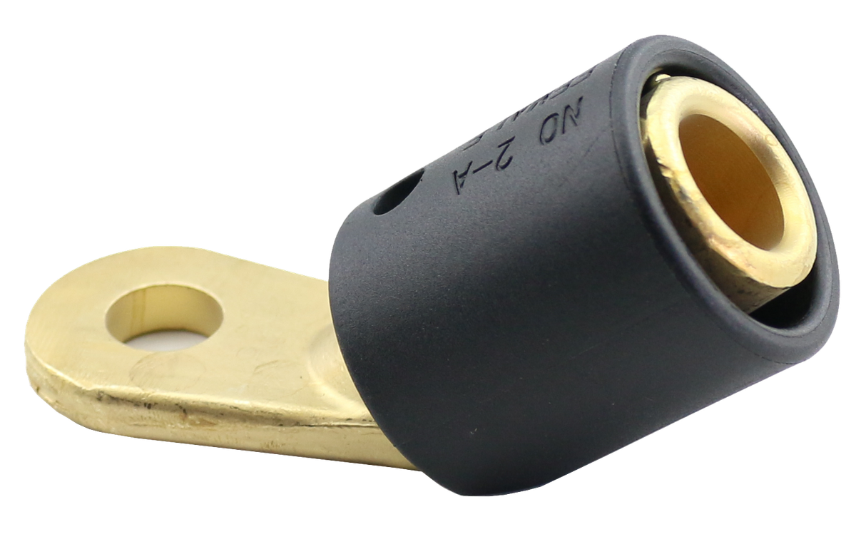 WeldingCity® 2-pk Twist-lock Connector Threaded Stud to Tweco 2-AF
