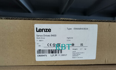 LENZE E94AMHE0034 9400 Servo Drive Brand New