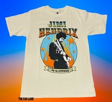 New Jimi Hendrix Are You Experienced Flames Classic Vintage Mens T-Shirt