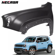 Fender For Jeep Renegade 2015-2023 #68306752AA Front Driver LH w/ Molding Holes
