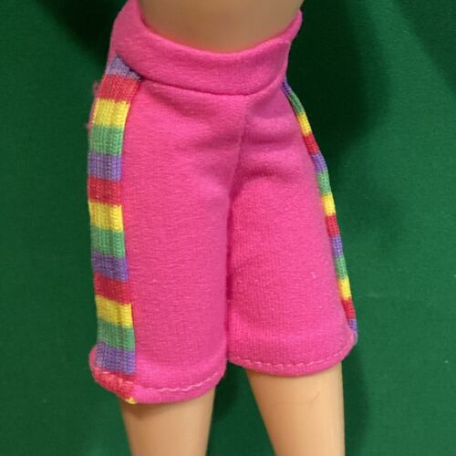 Barbie Clothes : Workout Short Pants (fits Francie, Teen Skipper, Barbie, Etc)๐