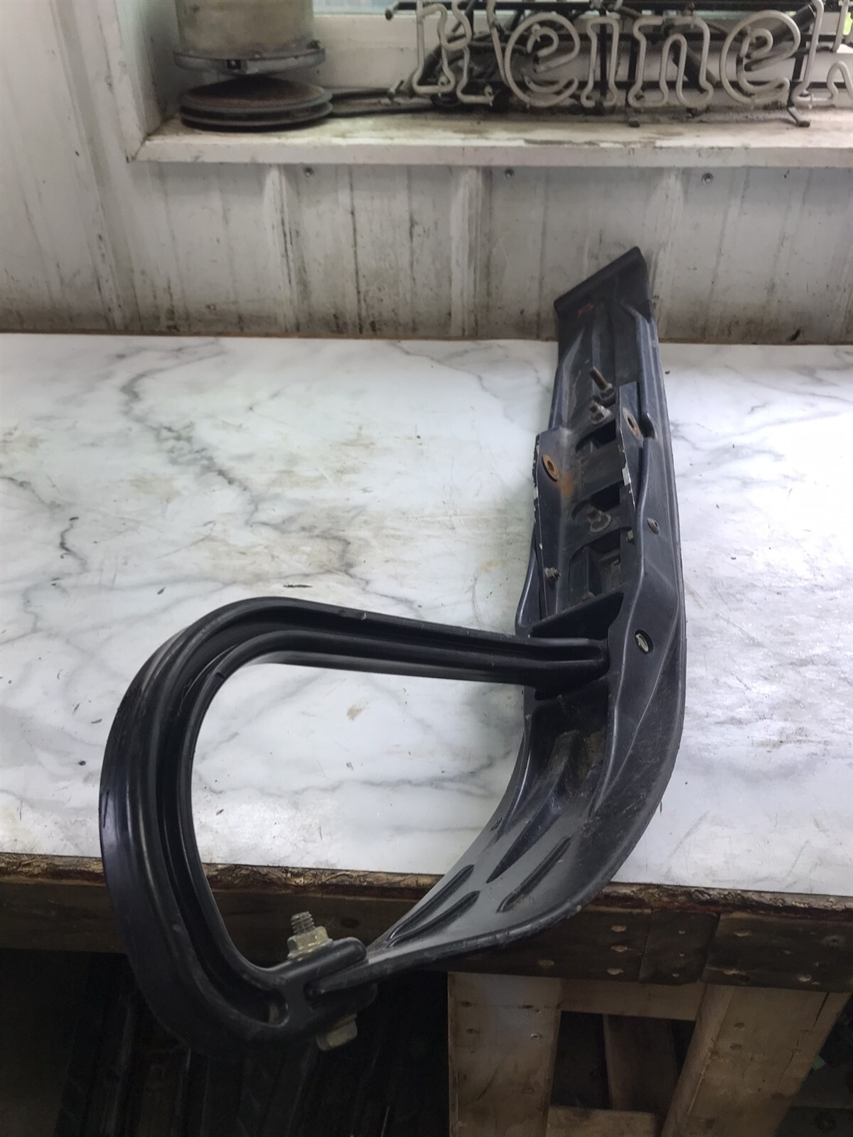 Arctic Cat T660 T 660 Turbo snowmobile ski with dual carbide wear bar