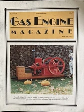 Gas Engine Magazine V. 25 # 9 Sept. 1990, This is 1.75 HP Water Cooled Chore Boy