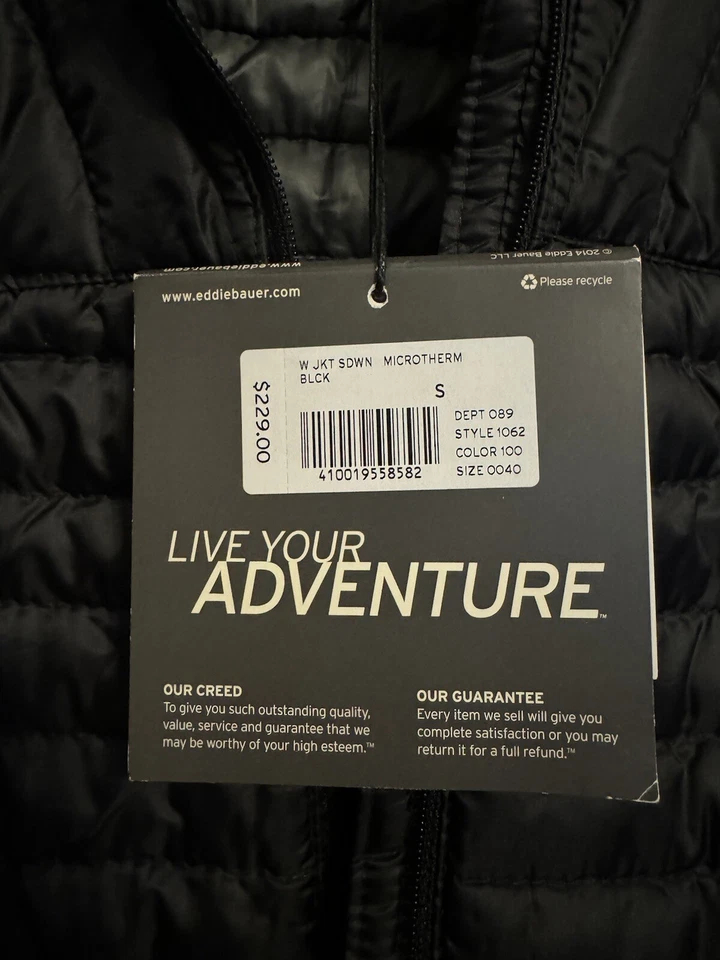 New, Eddie Bauer First Ascent/ Stormdown 800 woman’s Goose down jacket, S, $229 - Image 4 of 4