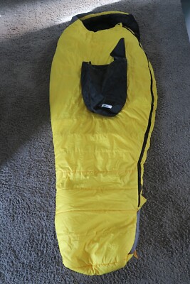 MEC Gryphon -12 Mummy Sleeping Bag Hiking Camping Yellow Charcoal