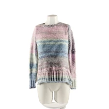 NWT Style&Co Chunky Pastel Chenille Sweater (PP) Double Petite Pullover