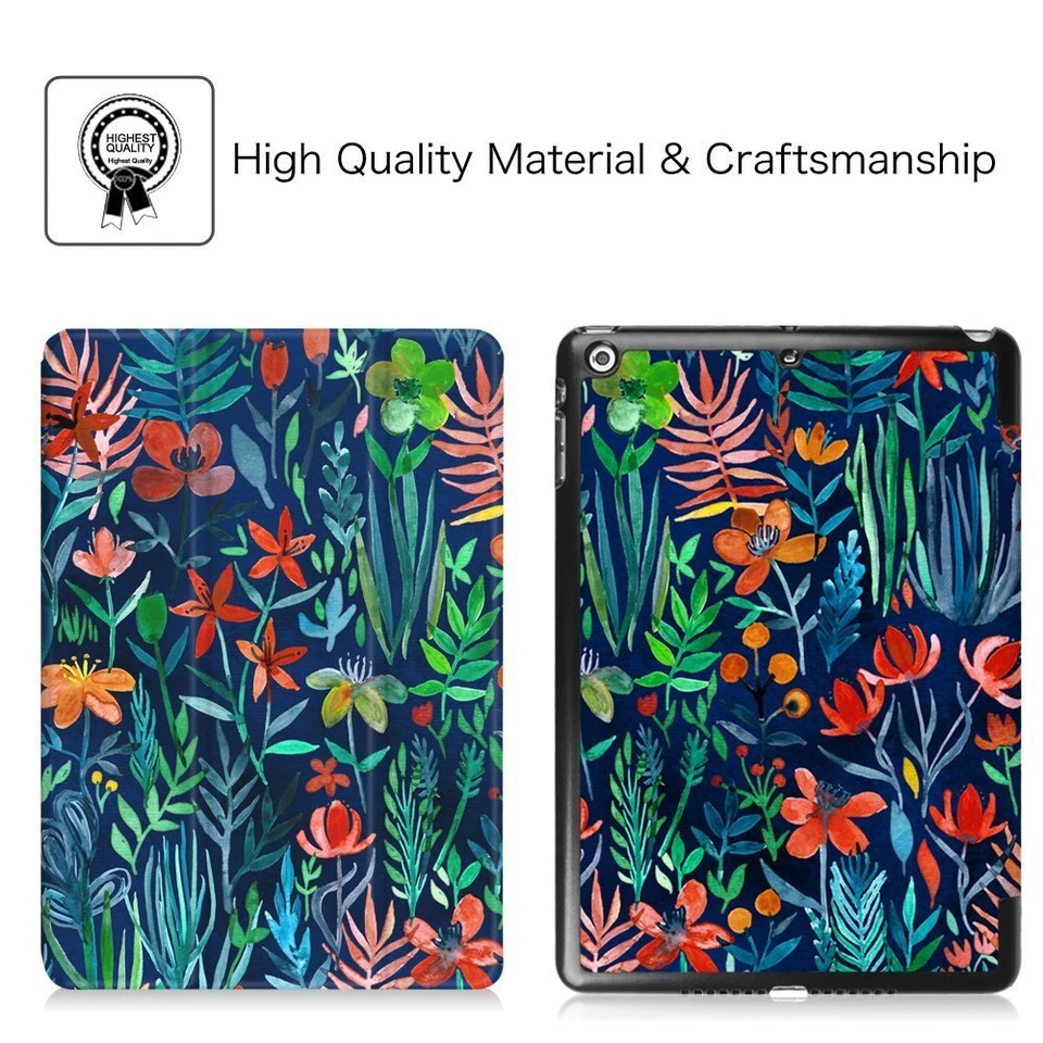 For iPad Mini 5 Mini 4 Mini 3 2 1 Case Slimshell Cover Stand Auto Wake/Sleep - Image 3 of 4