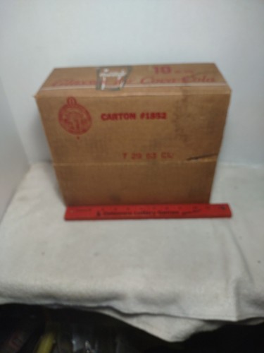 (12) vintage 1965 LIBBY COCA COLA 10 OZ GLASSES IN ORIGINAL BOX restaurant ware - Picture 10 of 10