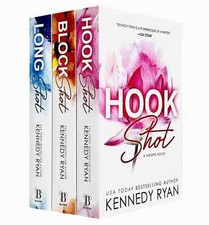 Kennedy Ryan HOOPS Series 3 Books Collection Set Long Shot, Block Shot, Hook