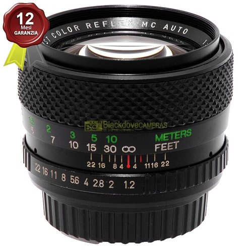 Porst 55mm f1.2 Color Reflex MC Auto Pentax K mount MINT 0965 | eBay