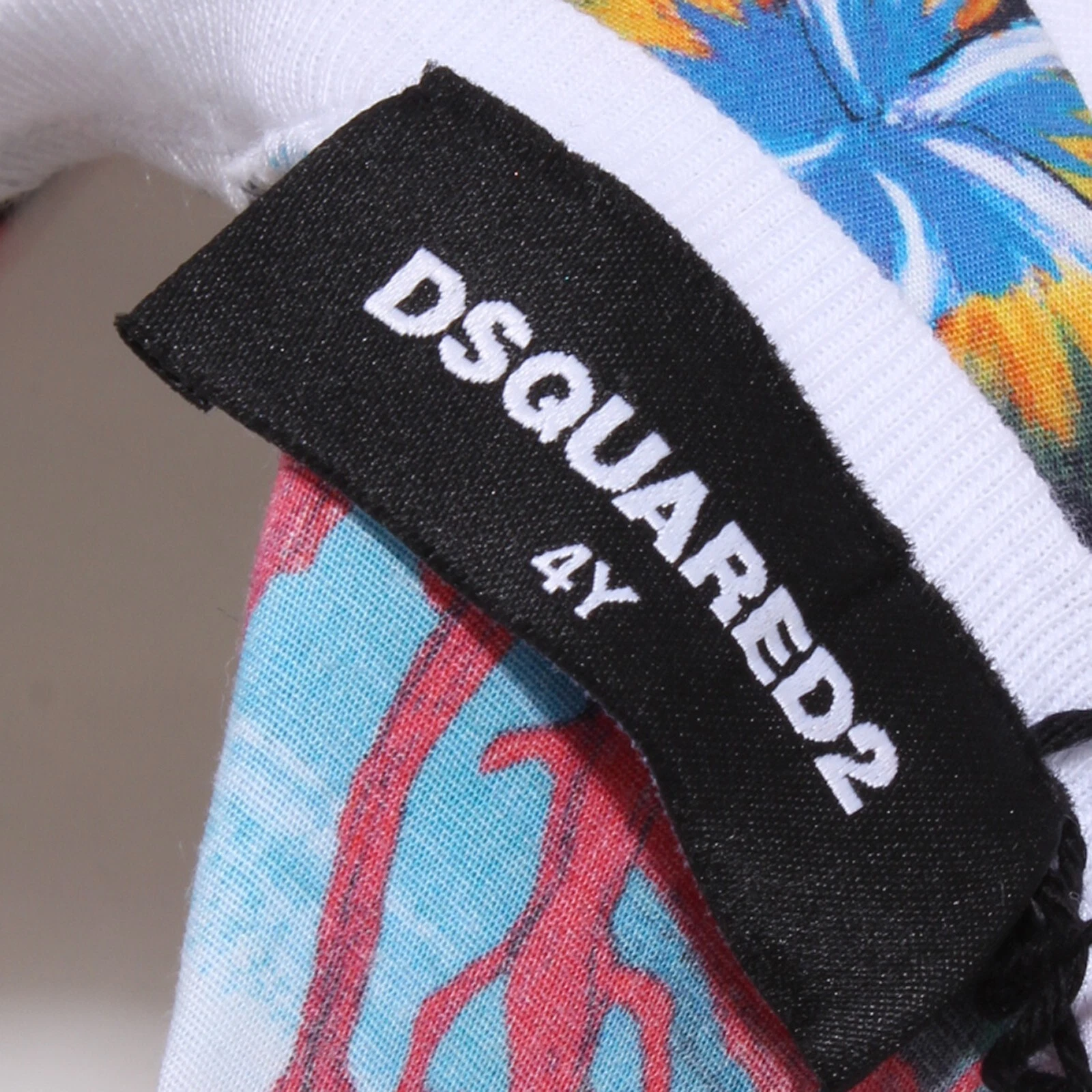 2032Y vestito bimba girl abito DSQUARED2 multicolor dress