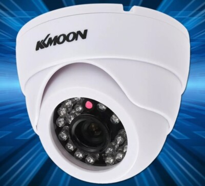°Kkmoon CCTV Dome Camera White HD Video Camera