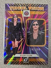 2025 Donruss WNBA Kelsey Plum Orange Tunnel Vision SP 242/399