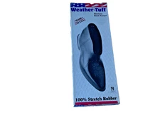 Vtg  Tingley Weather-Tuff Western Boot Saver Black Over Shoe USA Sz M  8-9 1/2