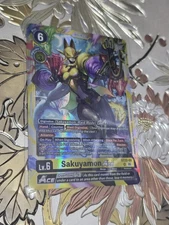 Sakuyamon ACE Super Rare Starter Deck 22: Amethyst Mandala Advanced Deck Set ST2