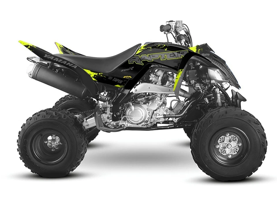 Yamaha Raptor 700 700R graphics kit 2013 2014 2017 to 2025 decals stickers atv - Image 3 of 4