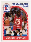 1989 Hoops Basketball Michael Jordan All Star Card! NM-MT or Better!