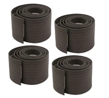 4Pcs Webbing Fuel Tank Strap for Peterbilt 11-02331-000-7, 11023310007 - Black