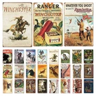 Vintage Hunting Plaque Posters Tin Metal Signs Home Décor Wall Art 8x12