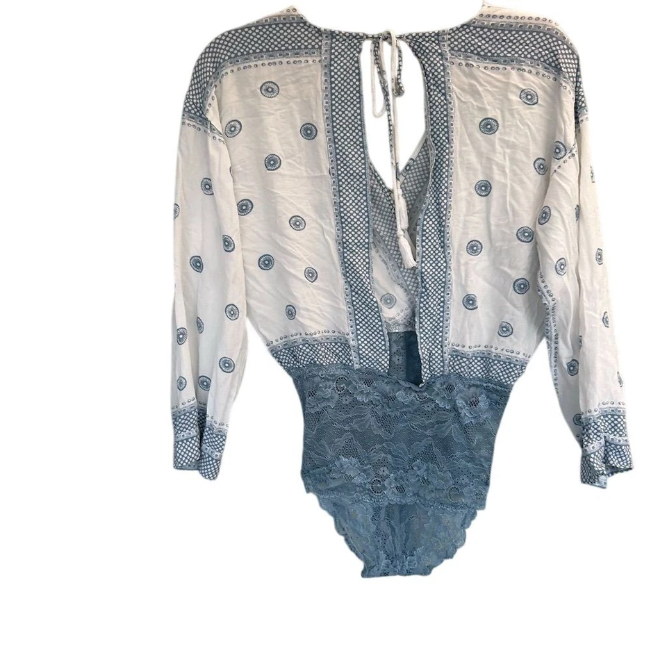Женский боди бохо кружевной Free People Intimate разноцветный размер M - Изображение 2 из 4