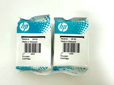 New HP 63 color Ink Cartridge OEM Sealed 100% ink level, 2 pack