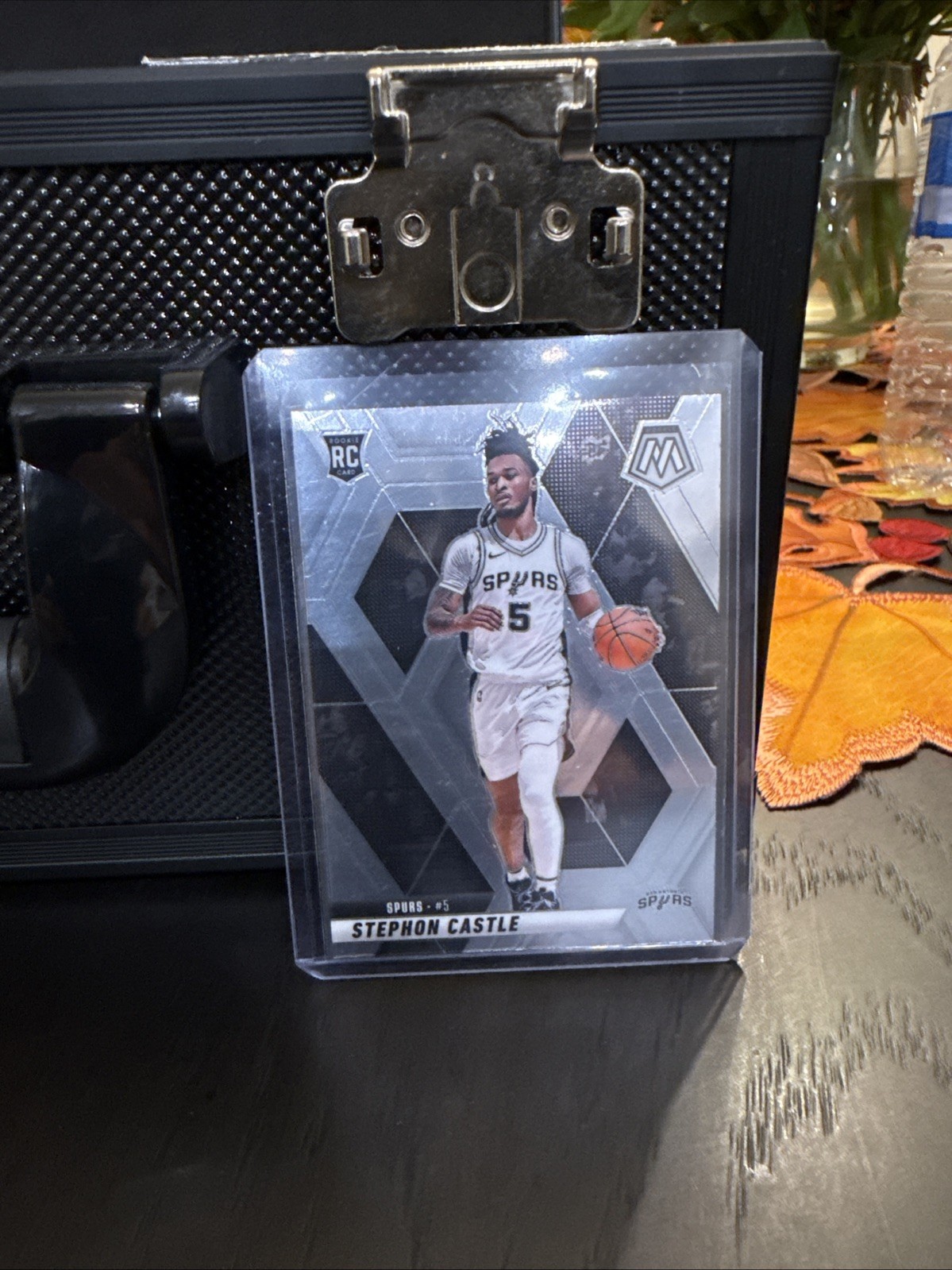 2024-25 Panini Mosaic - Rookies Stephon Castle #236 Silver Prizm (RC)