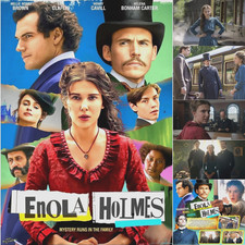 Enola Holmes 2020-2022 DVD Season 1 Mystery Adventure Movie FULL HD DVD - NEW