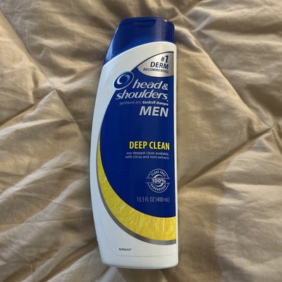 Head & Shoulders Men Deep Cleansing Dandruff Shampoo 400 ml/13.5 oz New