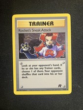 Pokemon - Rocket's Sneak Attack- Team Rocket Non Holo- 72/82  LP on eBay