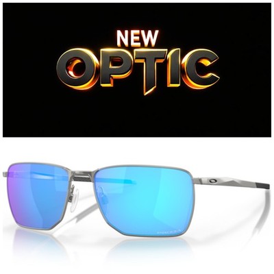 Gafas OAKLEY 004142 414204 Ejector Satin Chome Blue Spphire irIrridium New
