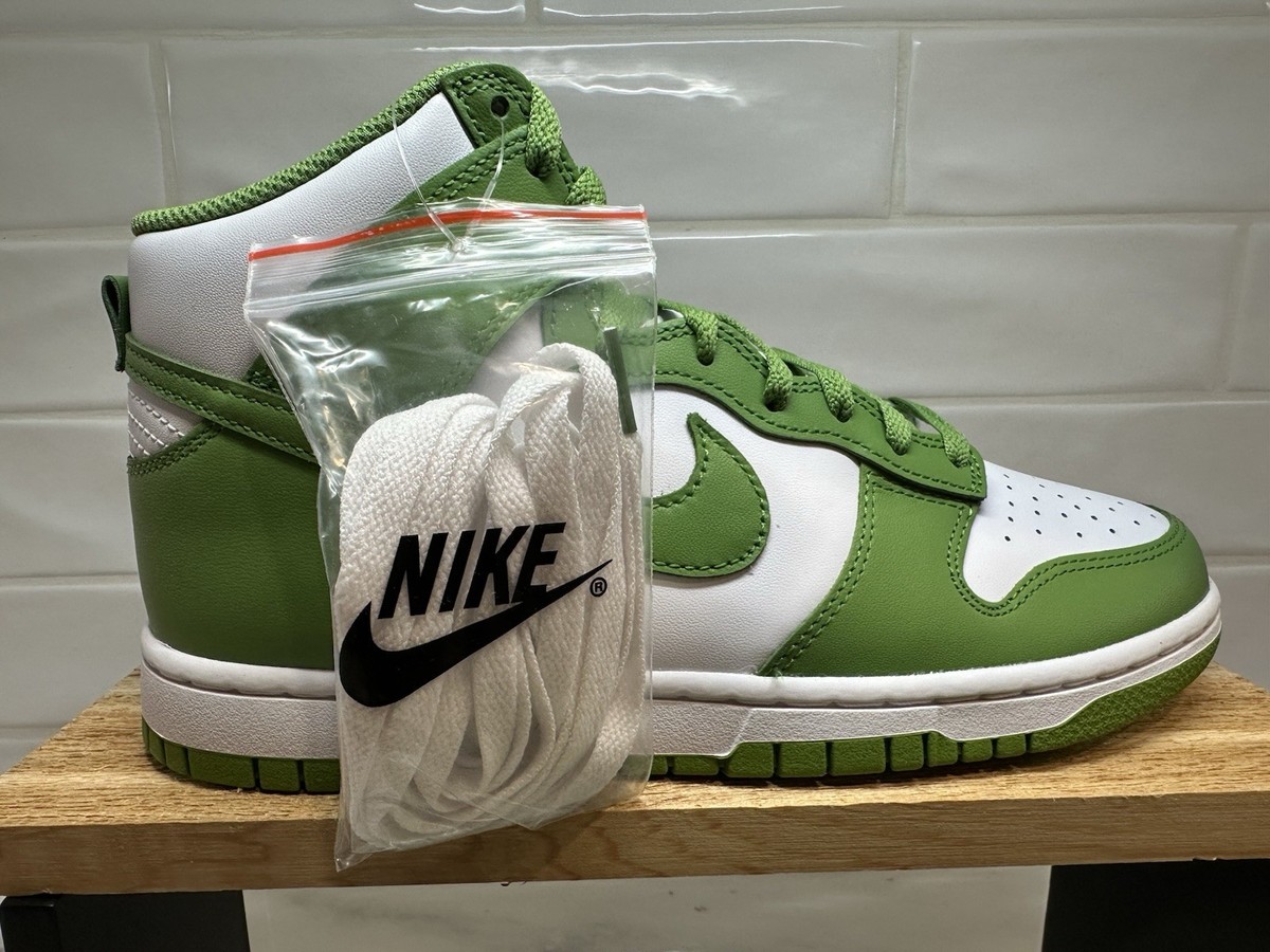 Nike Dunk High Chlorophyll KERMIT THE FROG - NEW! Mens 8 (W 9.5